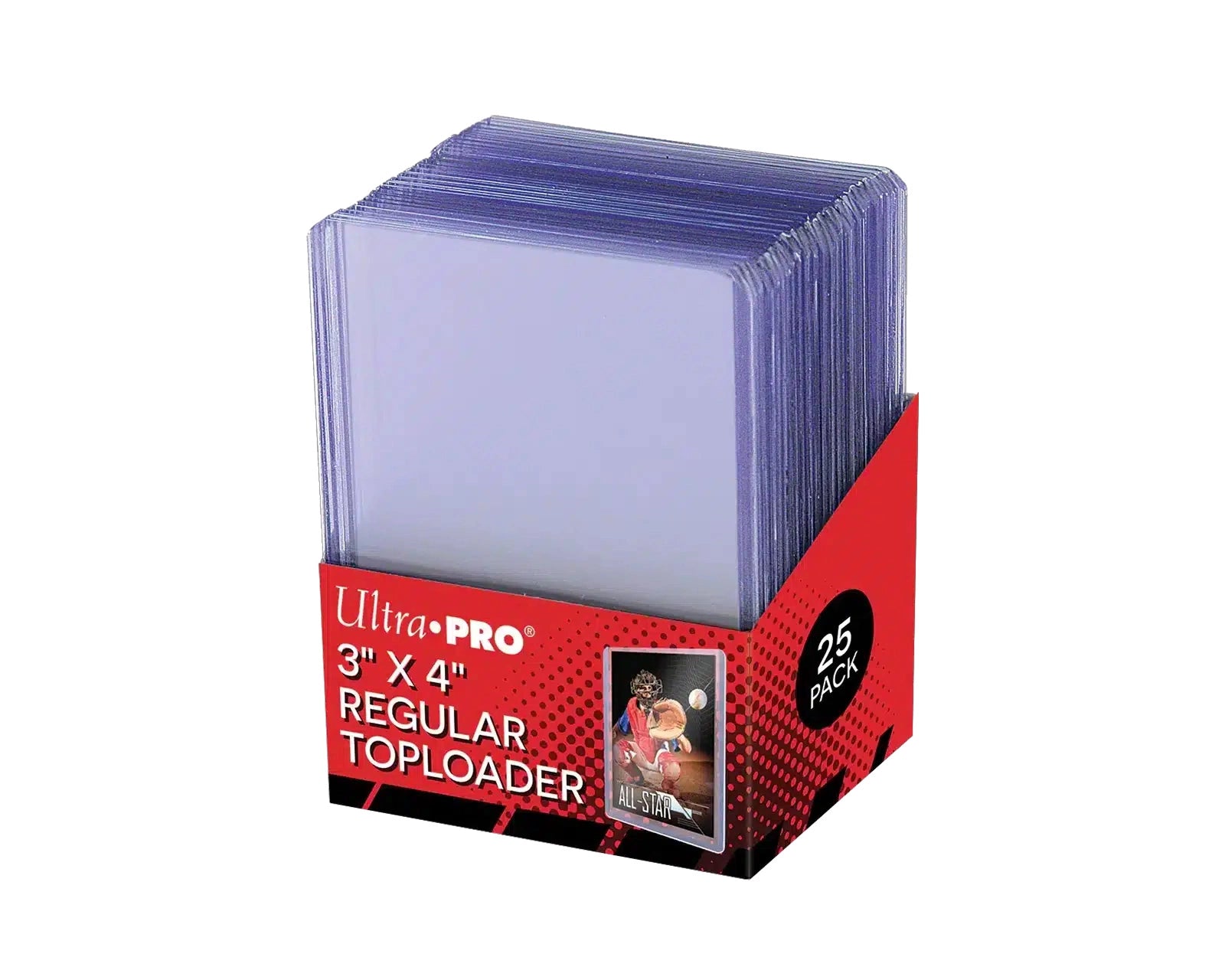 Ultra Pro Toploaders 25 stk – Hard beskyttelse for Pokémon & TCG kort