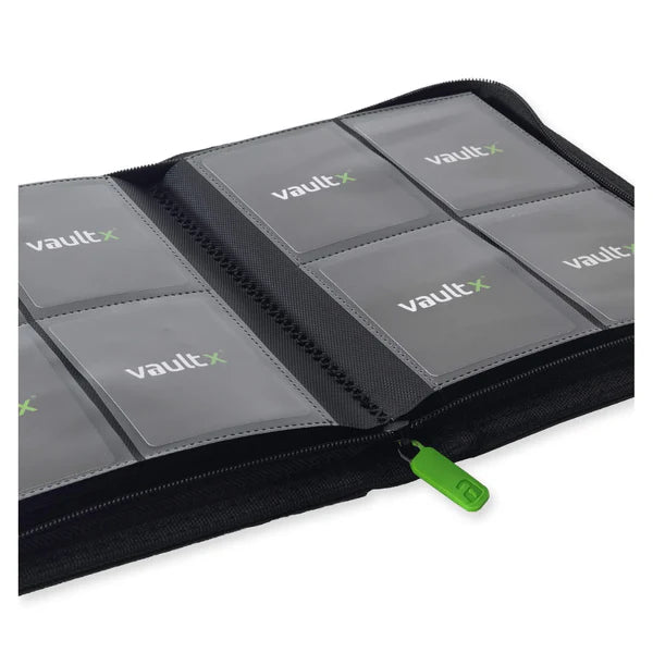 Vault X EXO-TEC Zip Binder 4-Pocket (160 kort) – Svart