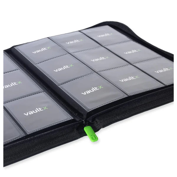 Vault X EXO-TEC Zip Binder 9-Pocket (360 kort) – Svart