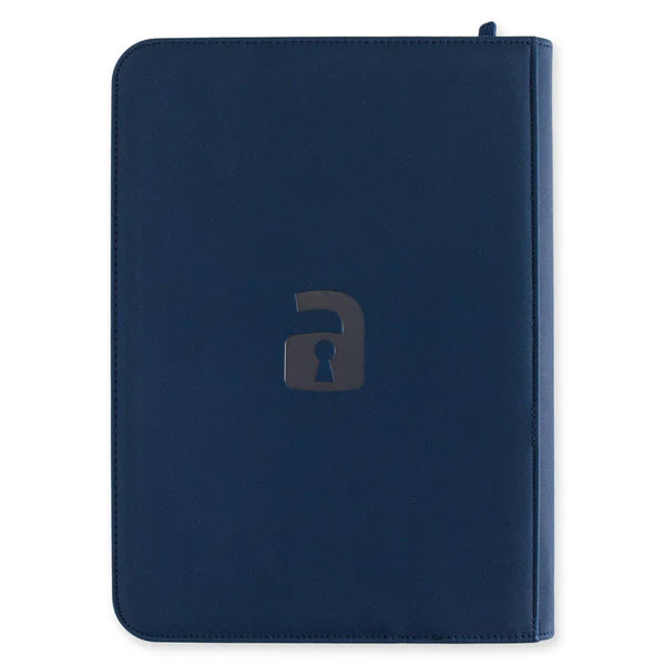 Vault X: EXO-TEC Zip Binder – 9 Pockets (Royal Blue) (360 Cards)