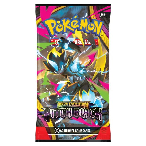 (KOMMER SNART) Pokémon Mega Evolution: Pitch Black Booster Pack