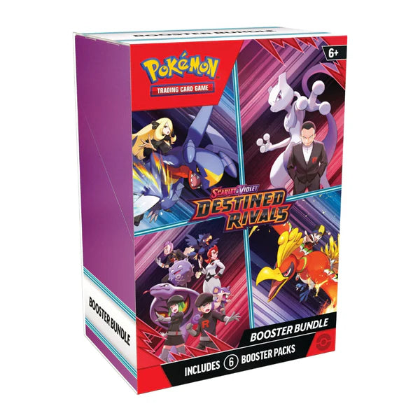 Pokémon Scarlet & Violet: Destined Rivals Booster Bundle (ENG) (6 pakker)