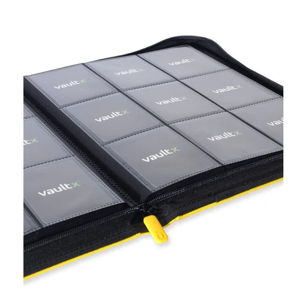 Vault X EXO-TEC Zip Binder – 9 Pocket – Sunrise Yellow