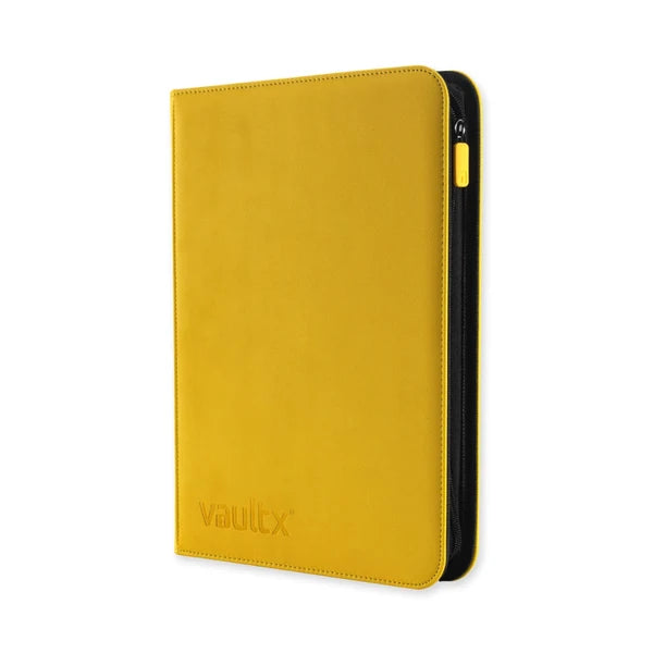 Vault X EXO-TEC Zip Binder – 9 Pocket – Sunrise Yellow