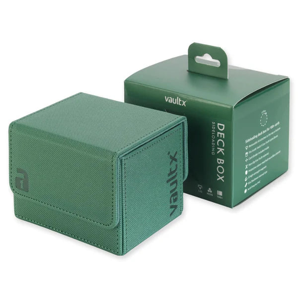 Vault X: EXO-TEC Sideloading Deck Box (Grønn) (100+ kort)