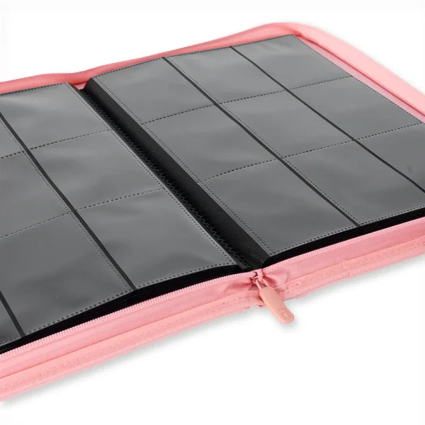 Vault X: EXO-TEC Zip Binder – 9 lommer (Just Pink) (360 kort)