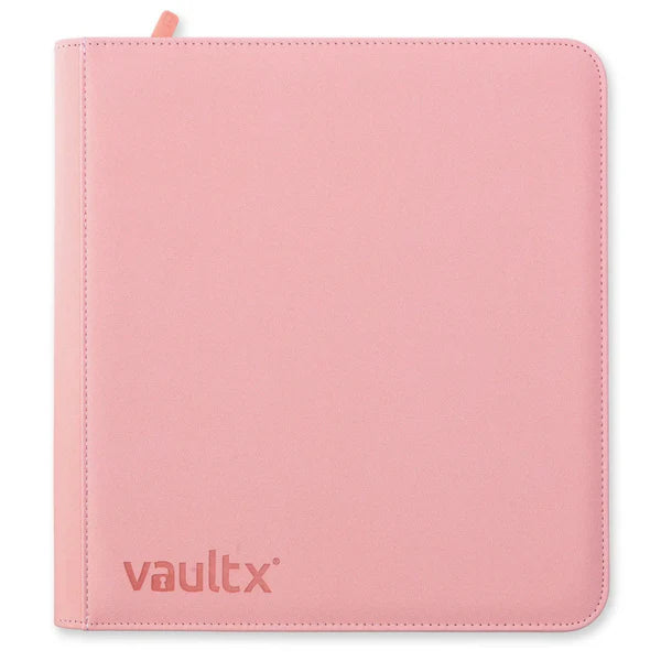 Vault X: EXO-TEC Zip Binder – 12 lommer (Just Pink) (480 kort)