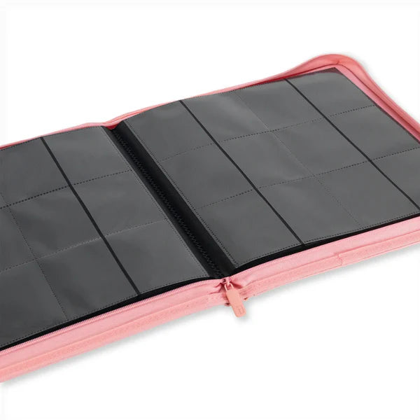 Vault X: EXO-TEC Zip Binder – 12 lommer (Just Pink) (480 kort)