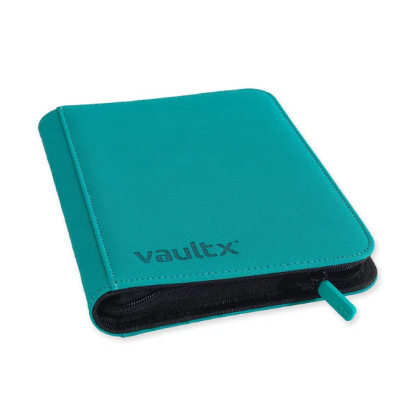 Vault X EXO-TEC Zip Binder 4-Pocket – Ocean Blue