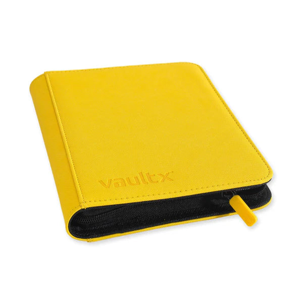 Vault X EXO-TEC Zip Binder 4-Pocket – Sunrise Yellow