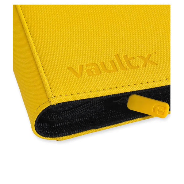 Vault X EXO-TEC Zip Binder 4-Pocket – Sunrise Yellow