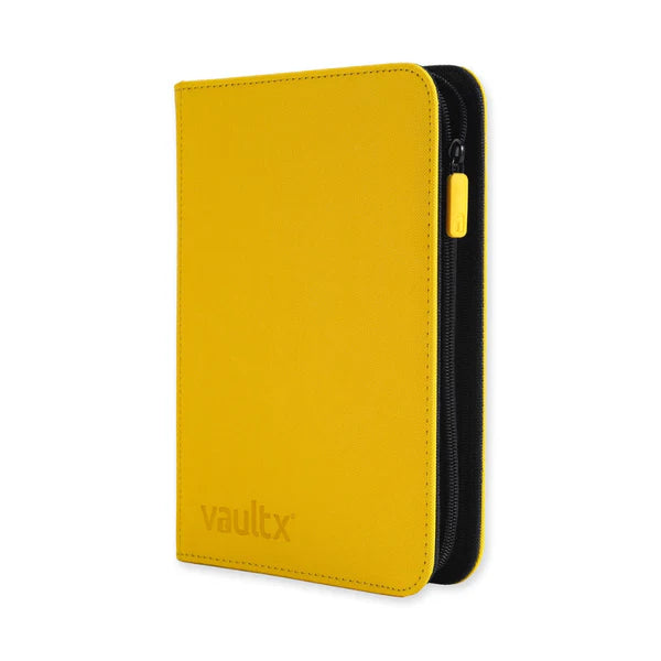 Vault X EXO-TEC Zip Binder 4-Pocket – Sunrise Yellow
