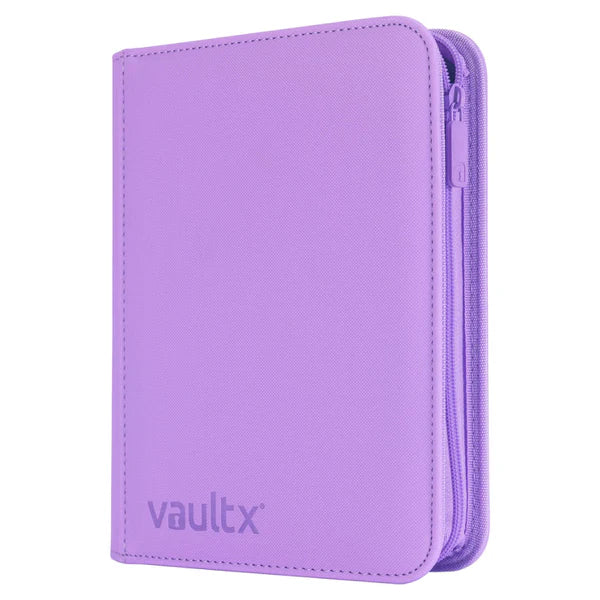 Vault X EXO-TEC Zip Binder 4-Pocket – Just Purple