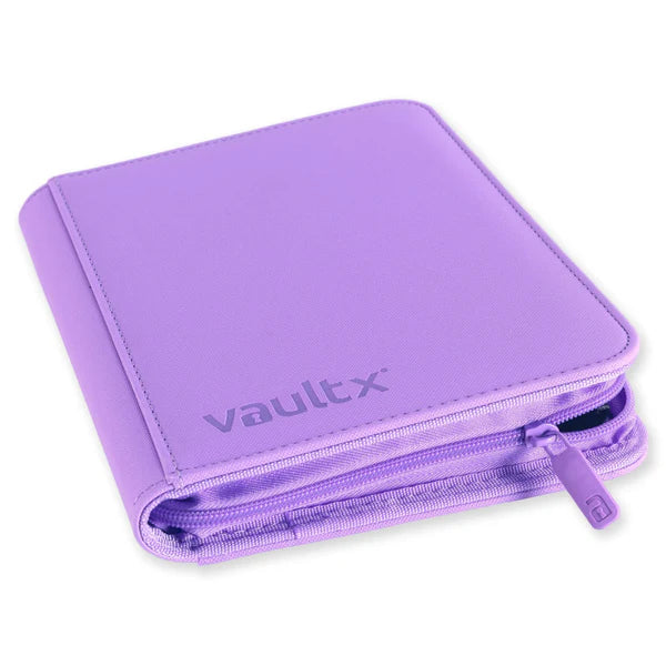 Vault X EXO-TEC Zip Binder 4-Pocket – Just Purple